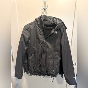 North face Two Piece black womens coat